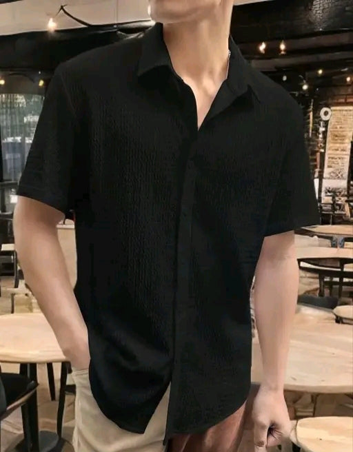 Men's imported popcorn shirts