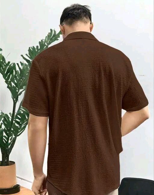 Men's imported popcorn shirts