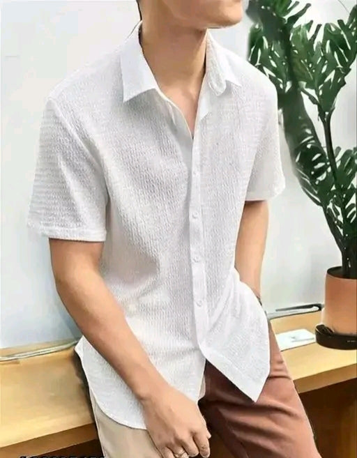 Men's imported popcorn shirts